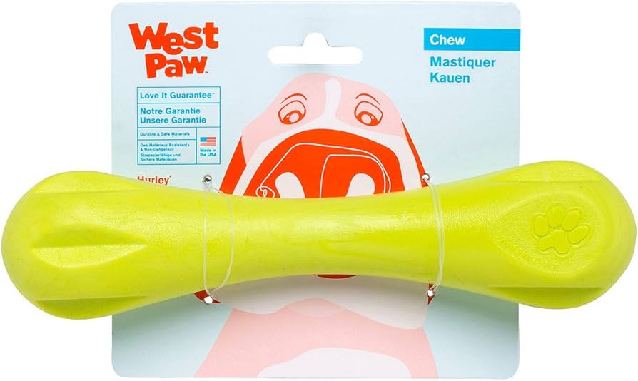 WEST PAW Zogoflex Hurley Dog Bone Chew Toy – Floatable Pet Toys for Aggressive Chewers, Catch, ... | Amazon (US)