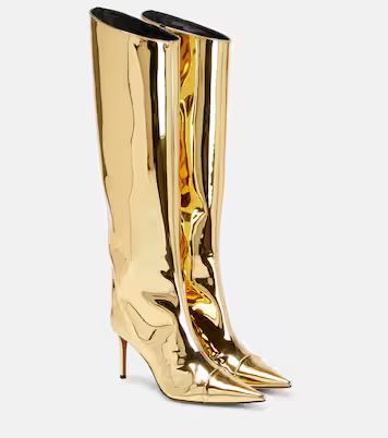 Alex 85 metallic knee-high boots | Mytheresa (US/CA)