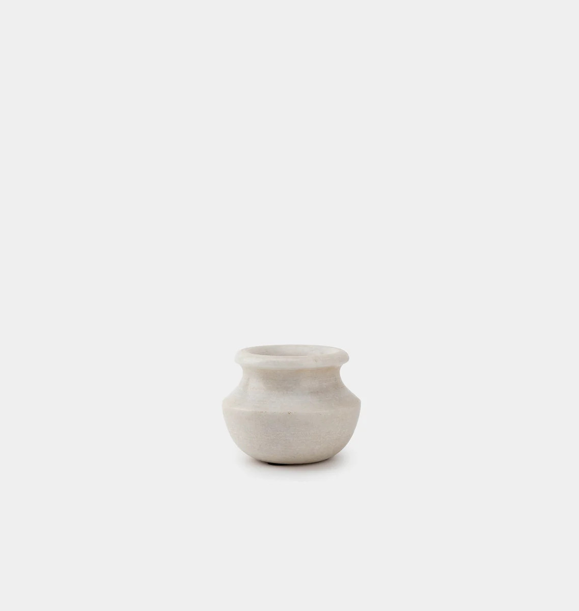 White Marble Vase | Amber Interiors