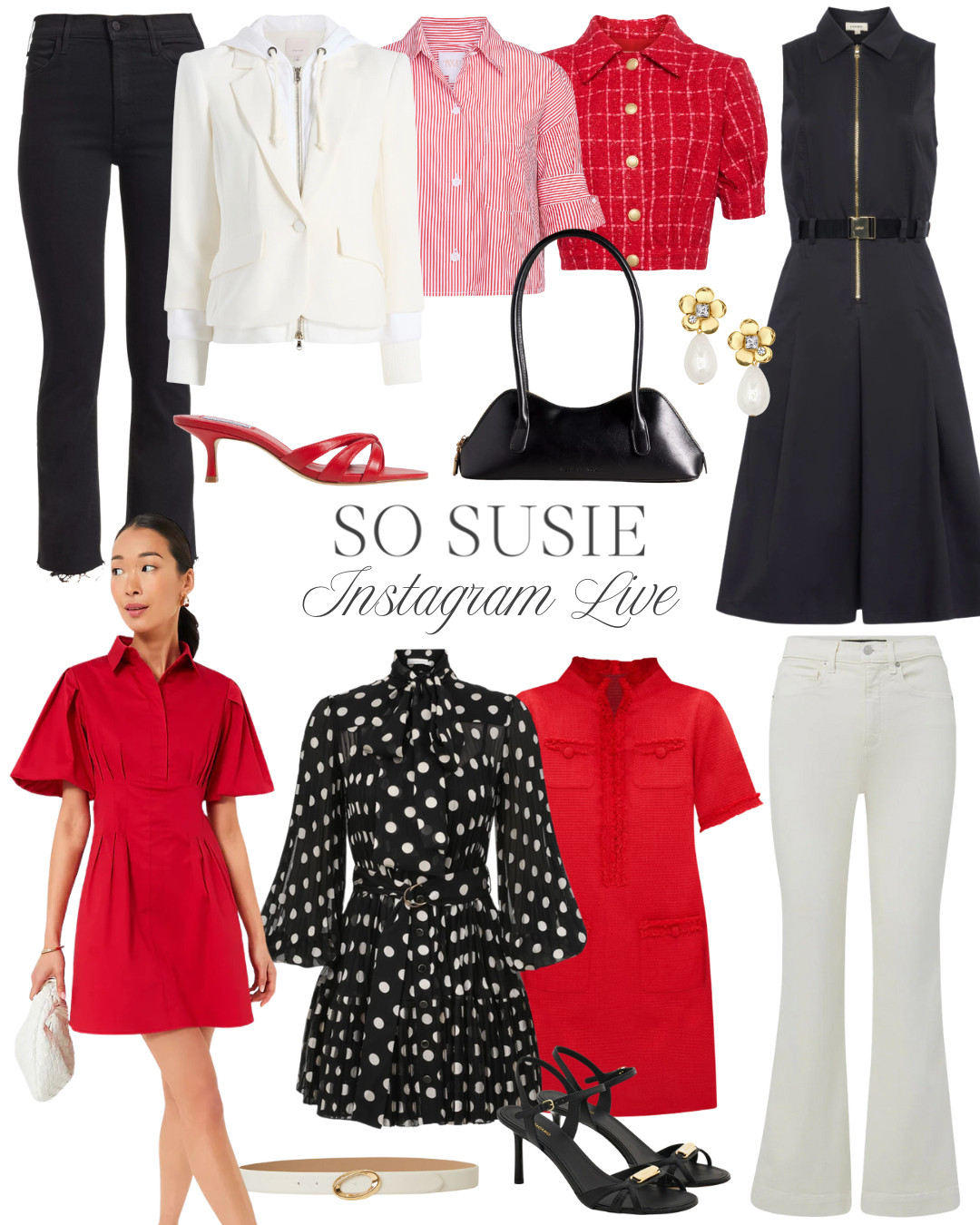  One if the three biggest color trends for spring… Black + Ecru + Red! Watch todays Instagram live for all of the details! 

 

#LTKShoeCrush #LTKSeasonal #LTKStyleTip