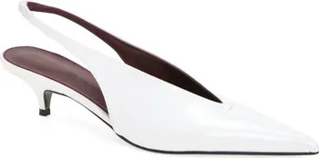 Slash Pointed Toe Slingback Pump (Women) | Nordstrom