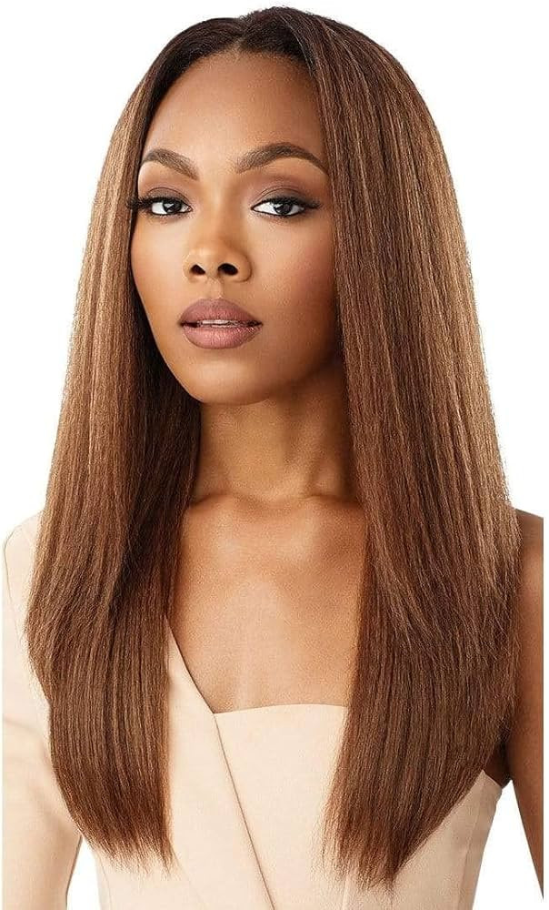 Outre Quick Weave Self Styled in 60 Seconds Neesha Soft & Natural New Half Wig Cap Laysflat Requi... | Amazon (US)