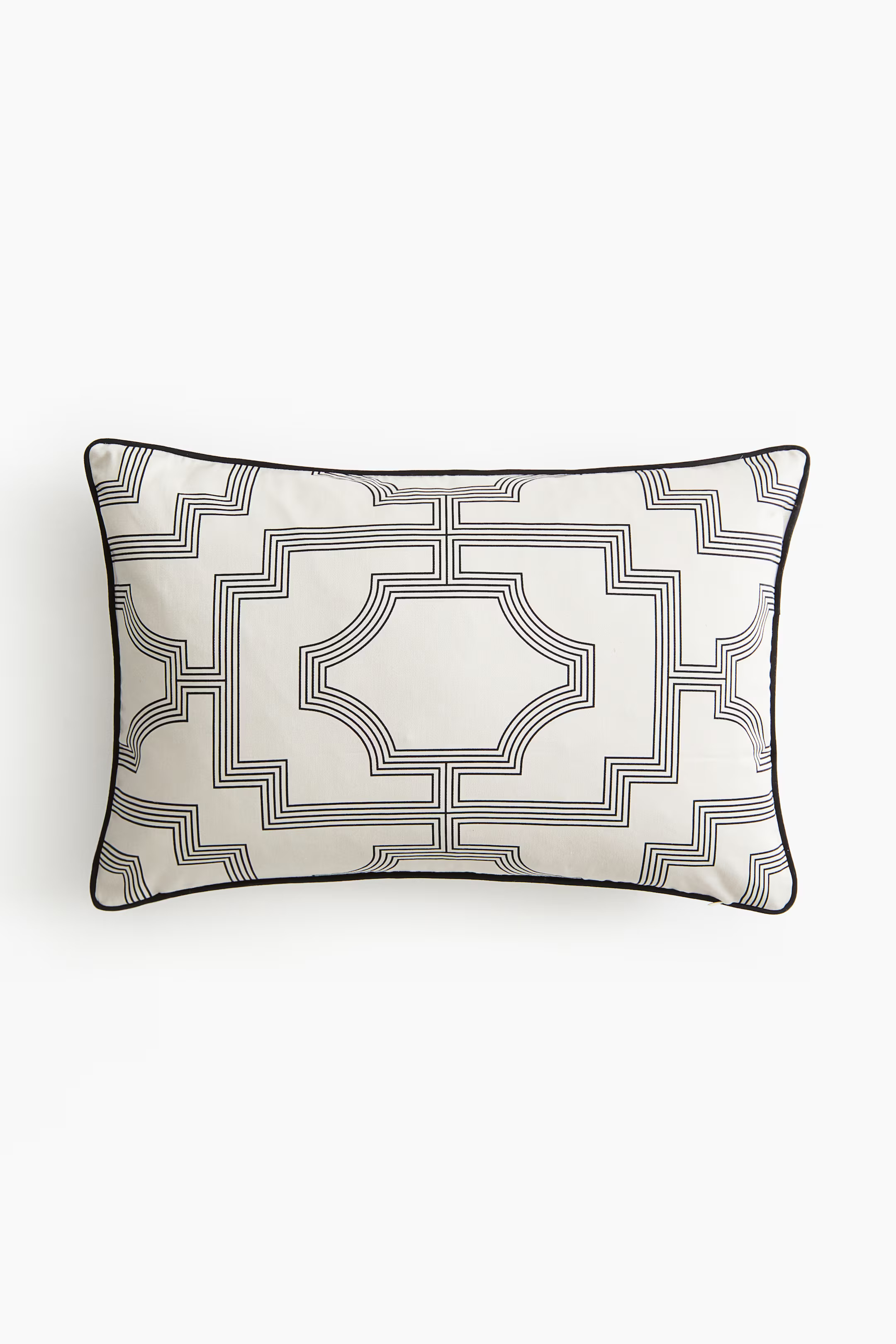 Patterned Satin Cushion Cover | H&M (US + CA)