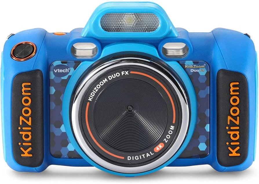 VTech KidiZoom Duo Camera FX Kids Digital Dual Cameras, Blue | Amazon (US)