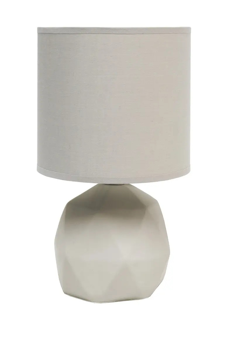 LALIA HOME Simple Designs Geometric Concrete Lamp - Gray | Nordstromrack | Nordstrom Rack