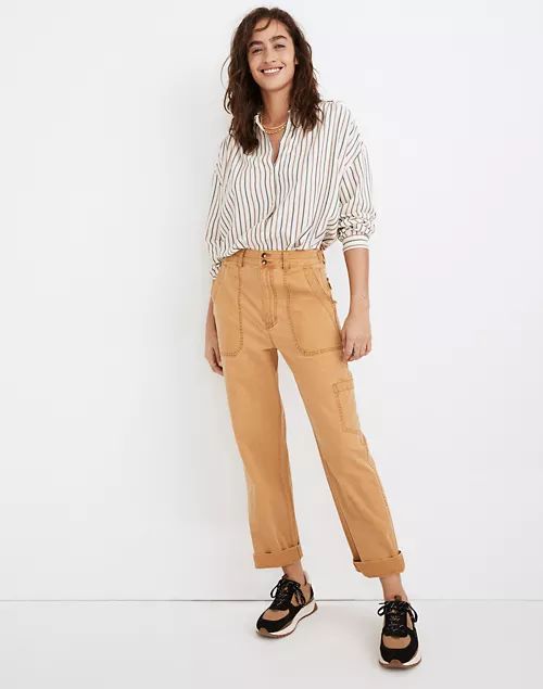 Military Straight Pants | Madewell