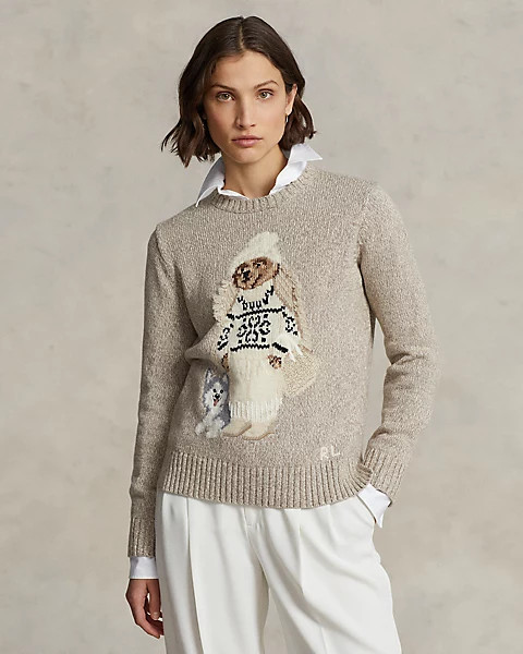 Polo Bear Cotton-Blend Jumper | Ralph Lauren (UK)