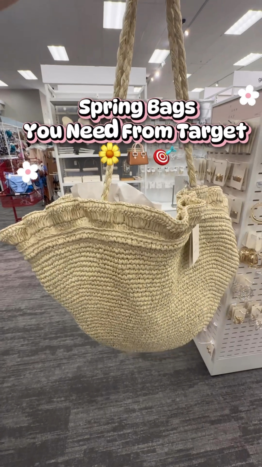 Target understood the assignment with these spring straw purses 🌼👜
Lightweight, neutral, and they go with everything—from denim to dresses. And the price?! Say less 🙌🏼

If you’ve been looking for that effortless spring/summer bag… these are it 🤍!

#LTKFestival #LTKmomlife #LTKSeasonal