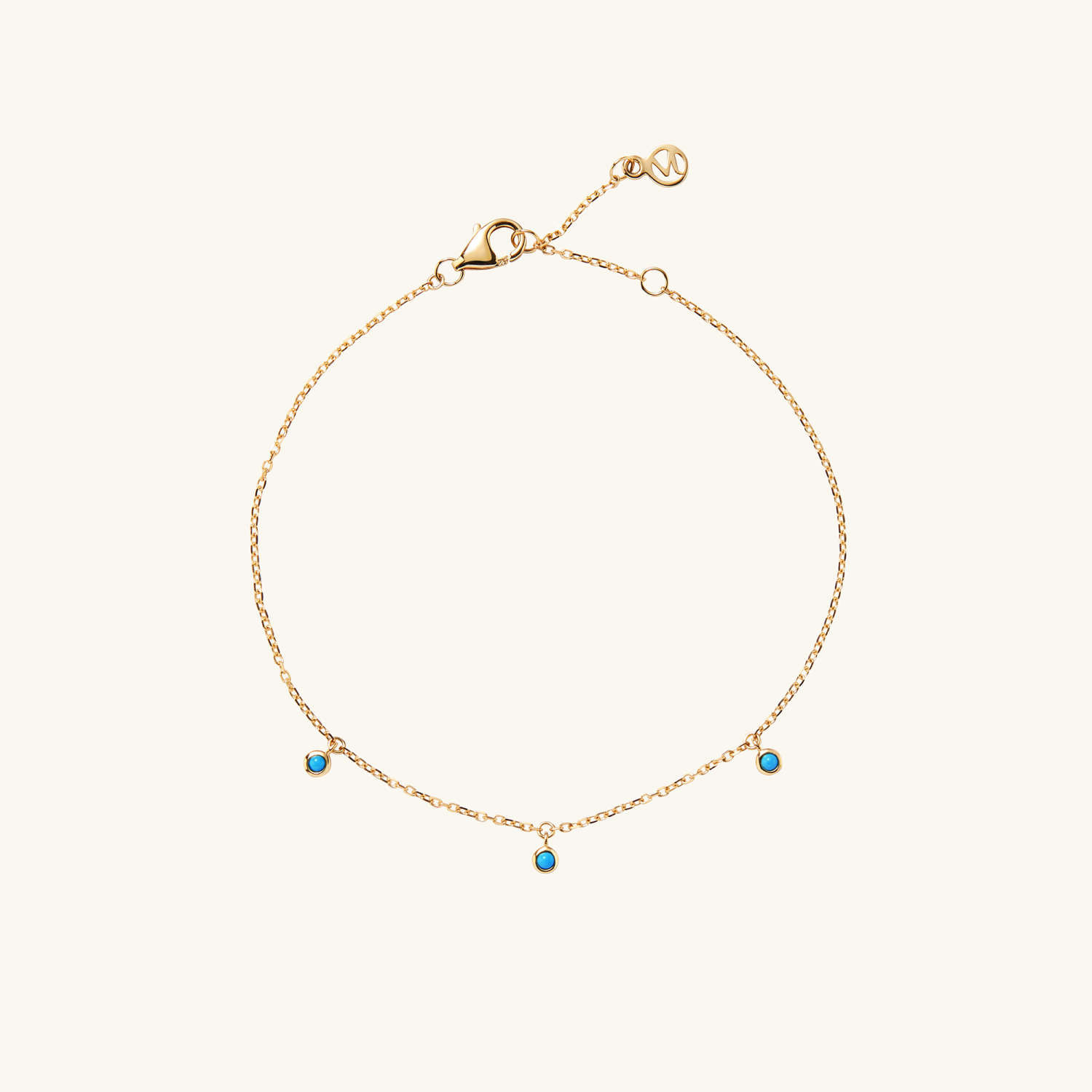 Turquoise Station Bracelet - $178 | Mejuri (Global)