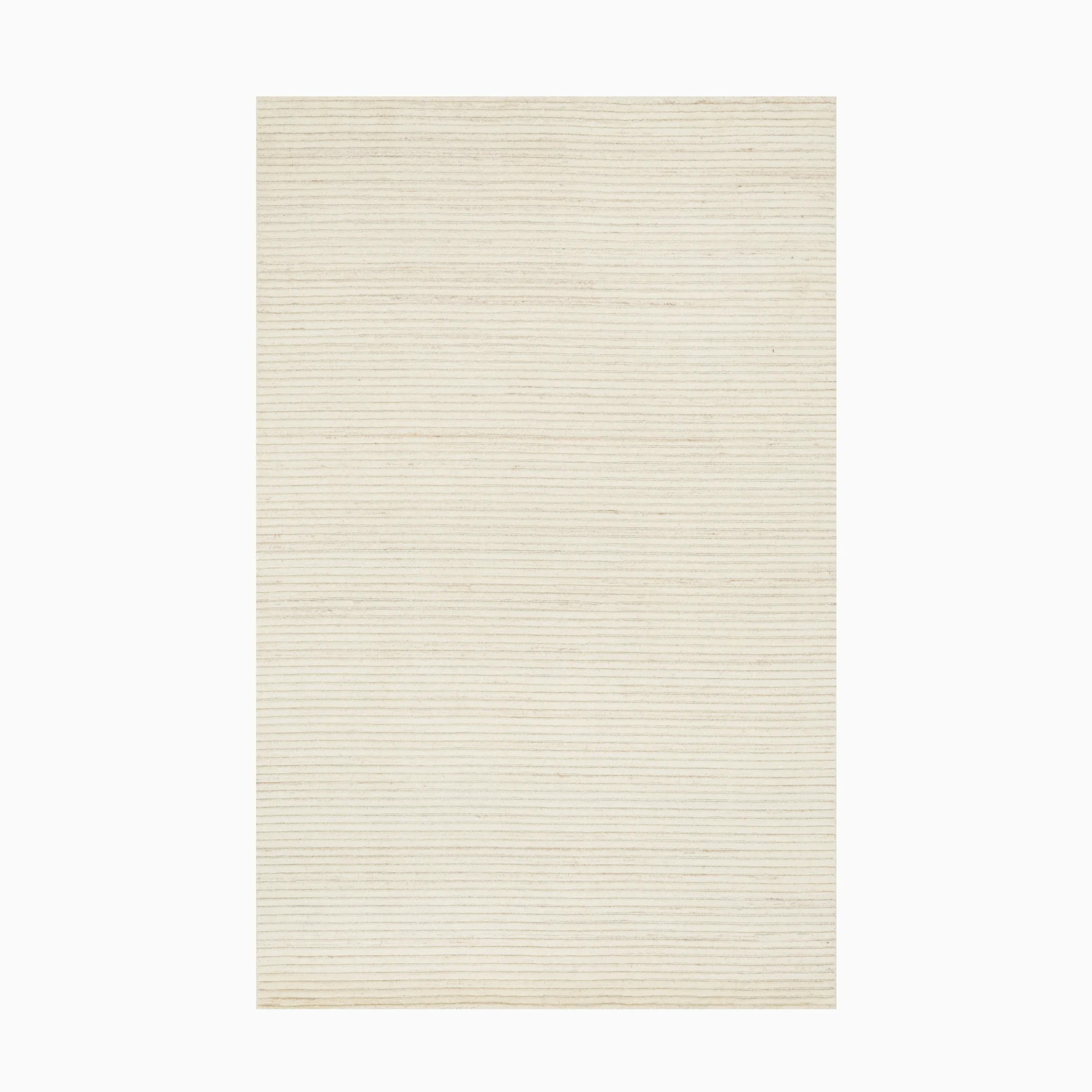 Quinton Wool Blend Rug in Cream | Edward Martin