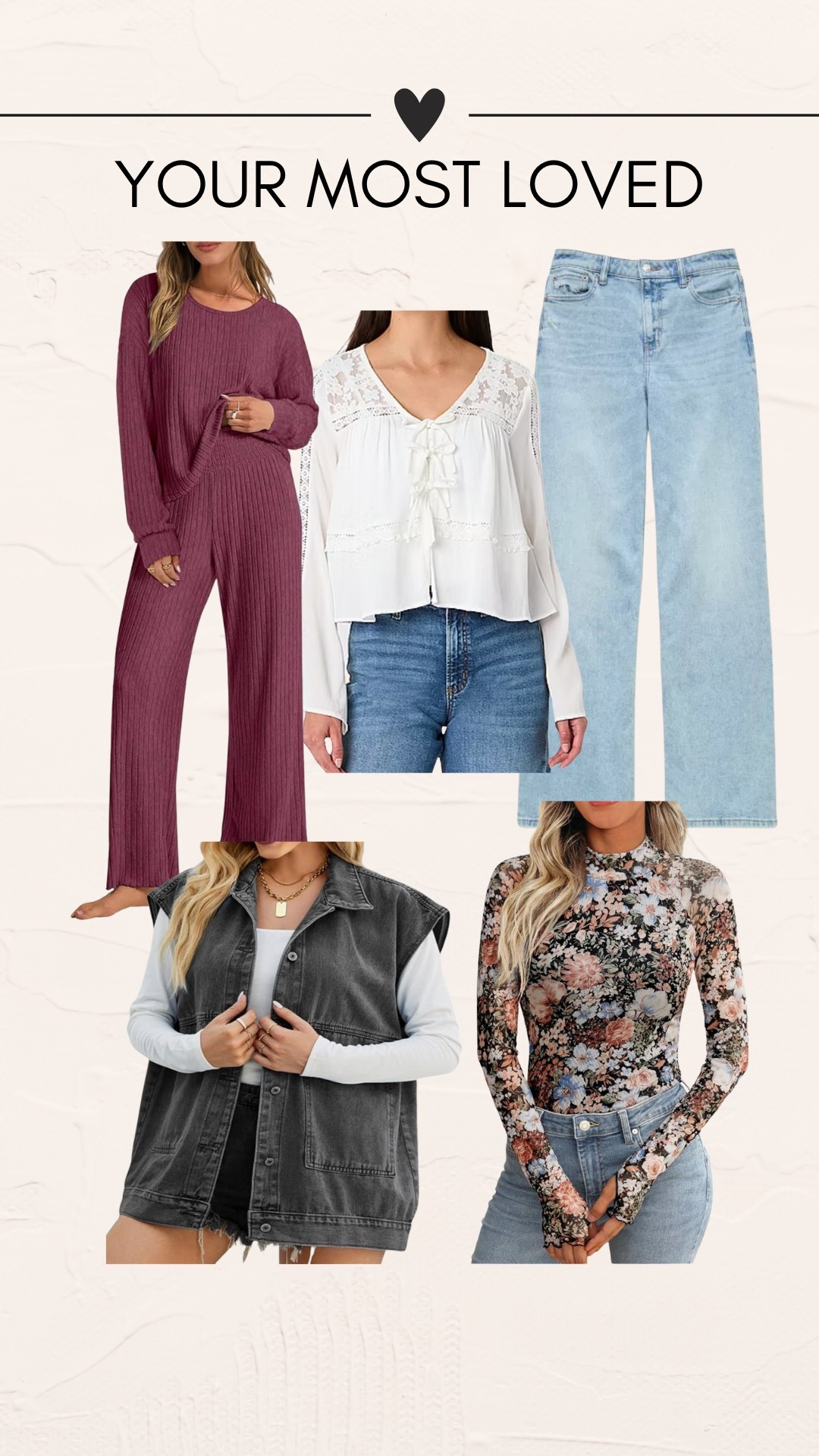 Wearing my true size large in everything! Except the jeans… size down one. Shade salty air, size 10 short. I’m 5’1”. 

#LTKFindsUnder50 #LTKPetite #LTKMidsize