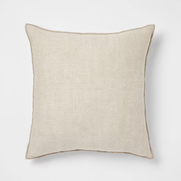 Cross-Dyed Square Throw Pillow Blue - Threshold™ | Target