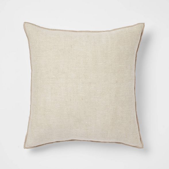 Cross-Dyed Square Throw Pillow Blue - Threshold&#8482; | Target
