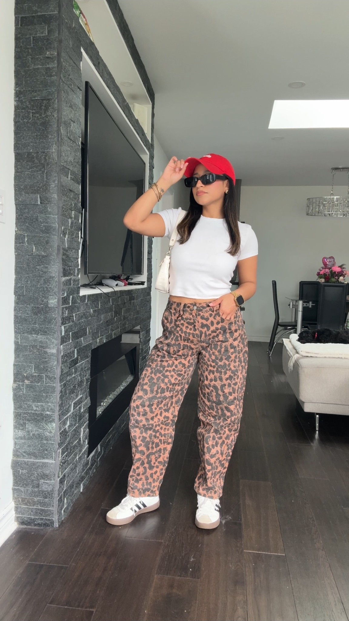 Spring/summer outfit - leopard print pants - casual outfit 

#LTKpetite #LTKspring #LTKcanada