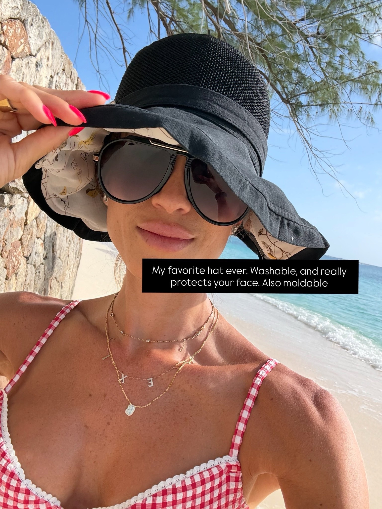 My most worn hat for the beach or walks: moldable and washable

#LTKTravel #LTKSwim