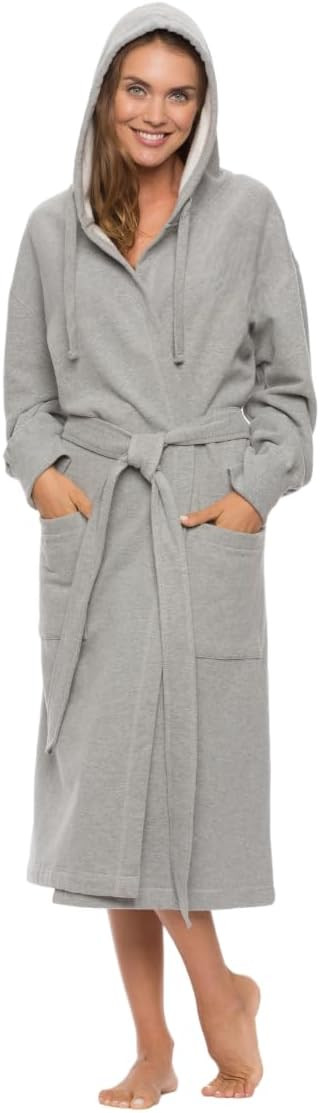 BY LORA Hooded Sweatshirt Robe for Unisex Adult Men and Women | Amazon (US)