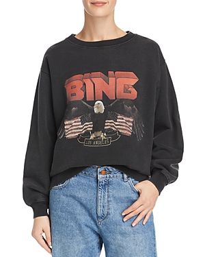 Anine Bing Vintage Eagle-Graphic Sweatshirt | Bloomingdale's (US)