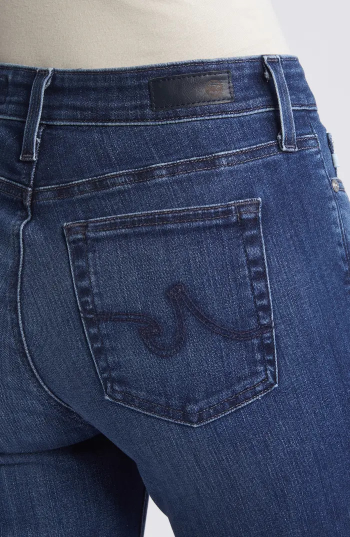 Mari High Waist Stretch Slim Straight Leg Jeans | Nordstrom