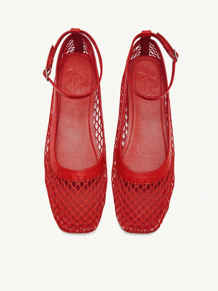 CUCCOO DOLLMOD Comfortable Square Toe Loafer Shoes With Leopard Print, Mesh Fabric & Bow Decor, Slip-On Design Women Flat Shoes For And Vibe And Spring Shoes Spring Break Easter For Christmas Spring Shoes | SHEIN