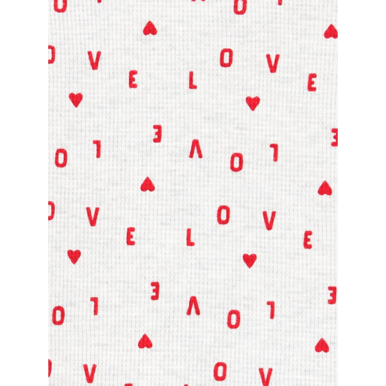 Carter's Child of Mine Toddler Valentine's Day Pajamas Set, 2-Piece, Sizes 12M-5T | Walmart (US)