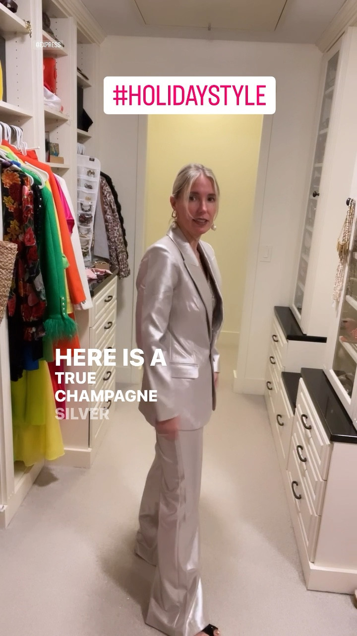 The Silver Suit YOU need for the Season! #Pineapplepick 

#LTKstyletip #LTKover40 #LTKHoliday