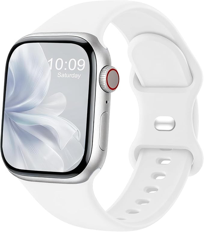 Sport Bands Compatible with Apple Watch 46mm 38mm 40mm 41mm 42mm 44mm 45mm 49mm for Women Men, So... | Amazon (US)
