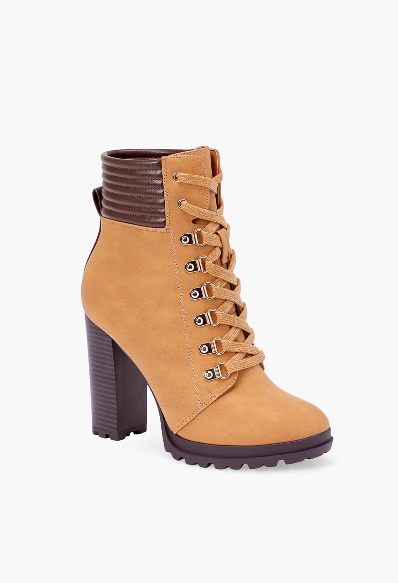 Shandee Lace Up Bootie | ShoeDazzle