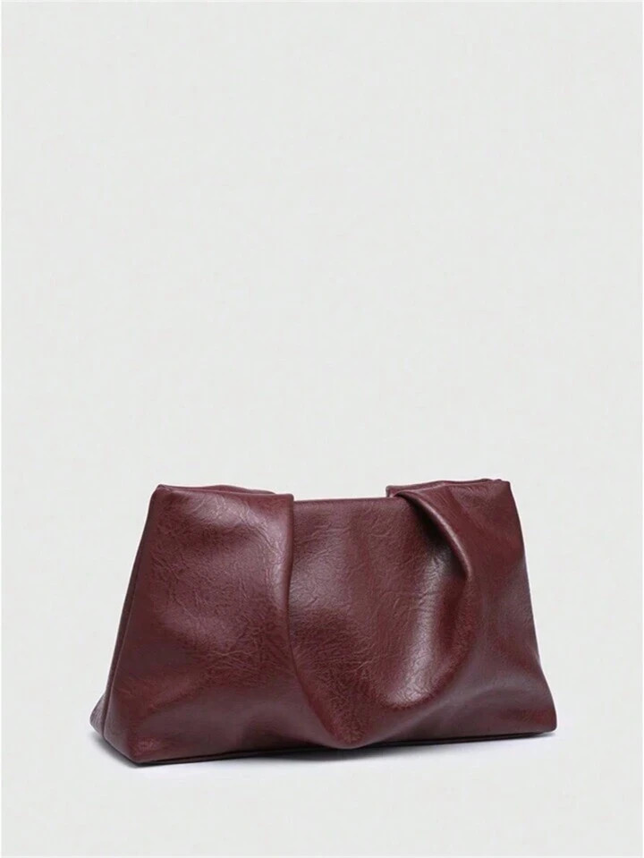 1pc Woven Rainbow Color Clutch Bag, Minimalist & Fashionable For Casual/Daily Use | SHEIN