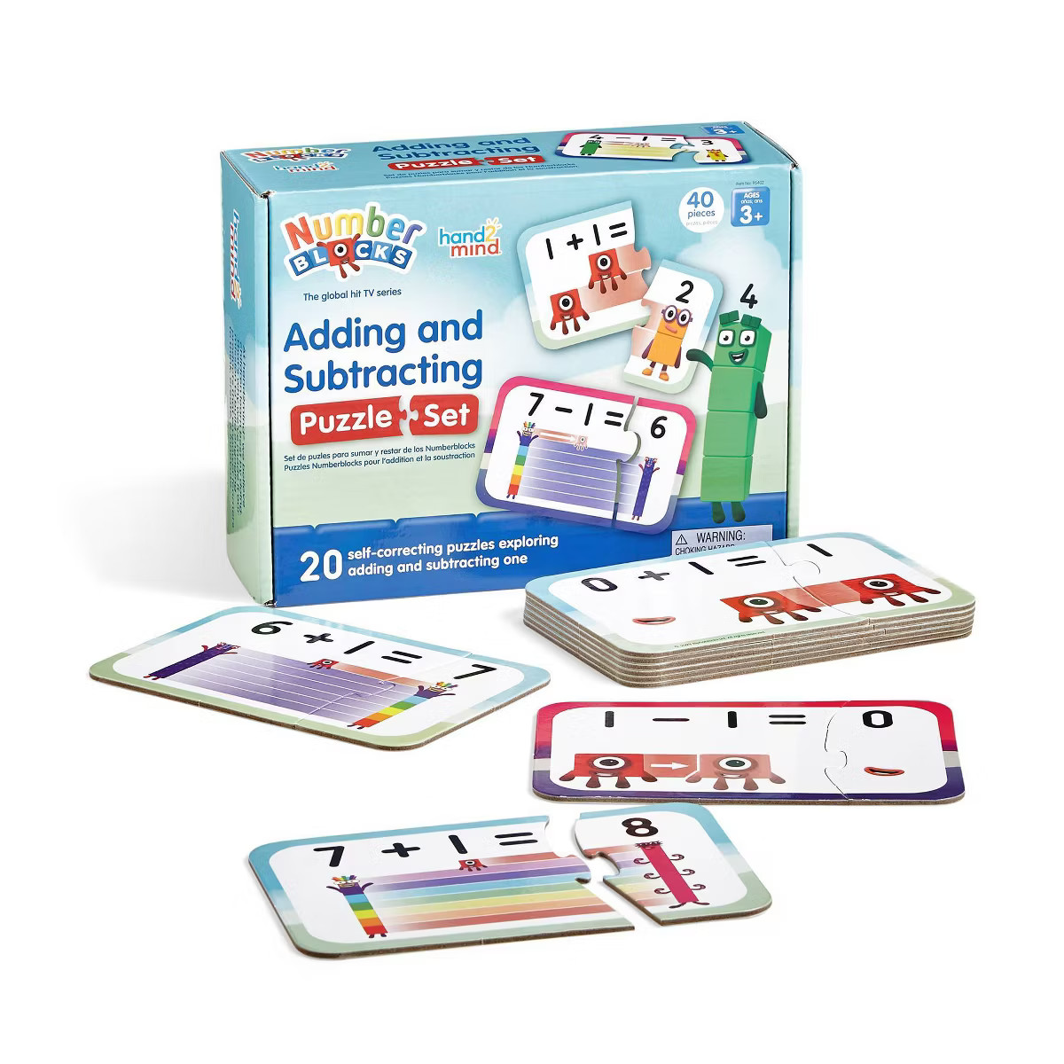 hand2mind Numberblocks Addition & Subtraction Puzzle Set | Target