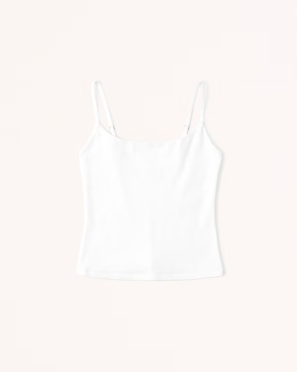 Women's Cotton Seamless Fabric Scoopneck Cami | Women's Tops | Abercrombie.com | Abercrombie & Fitch (US)