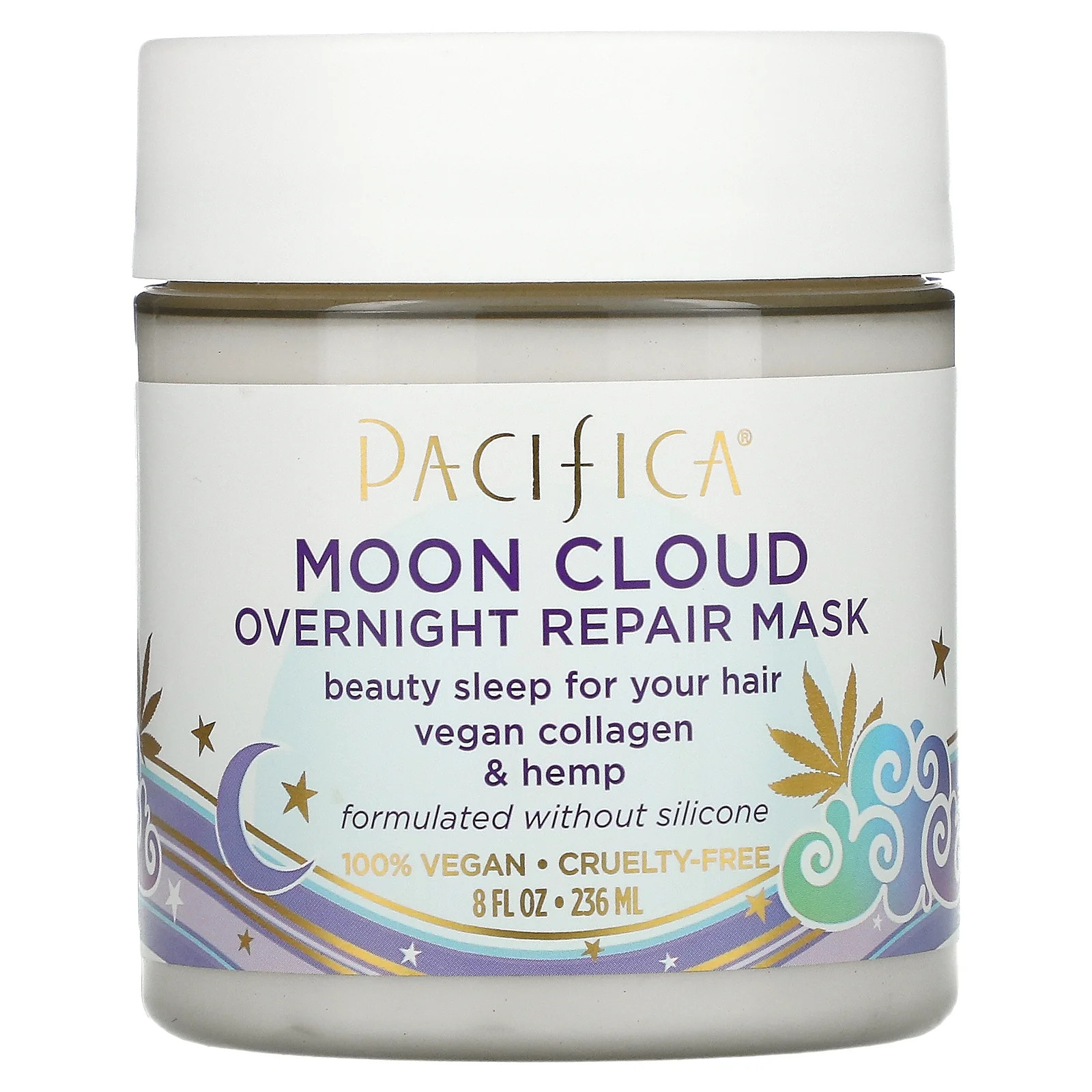 Pacifica, Moon Cloud, Overnight Repair Mask, 8 fl oz (236 ml) - Walmart.com | Walmart (US)