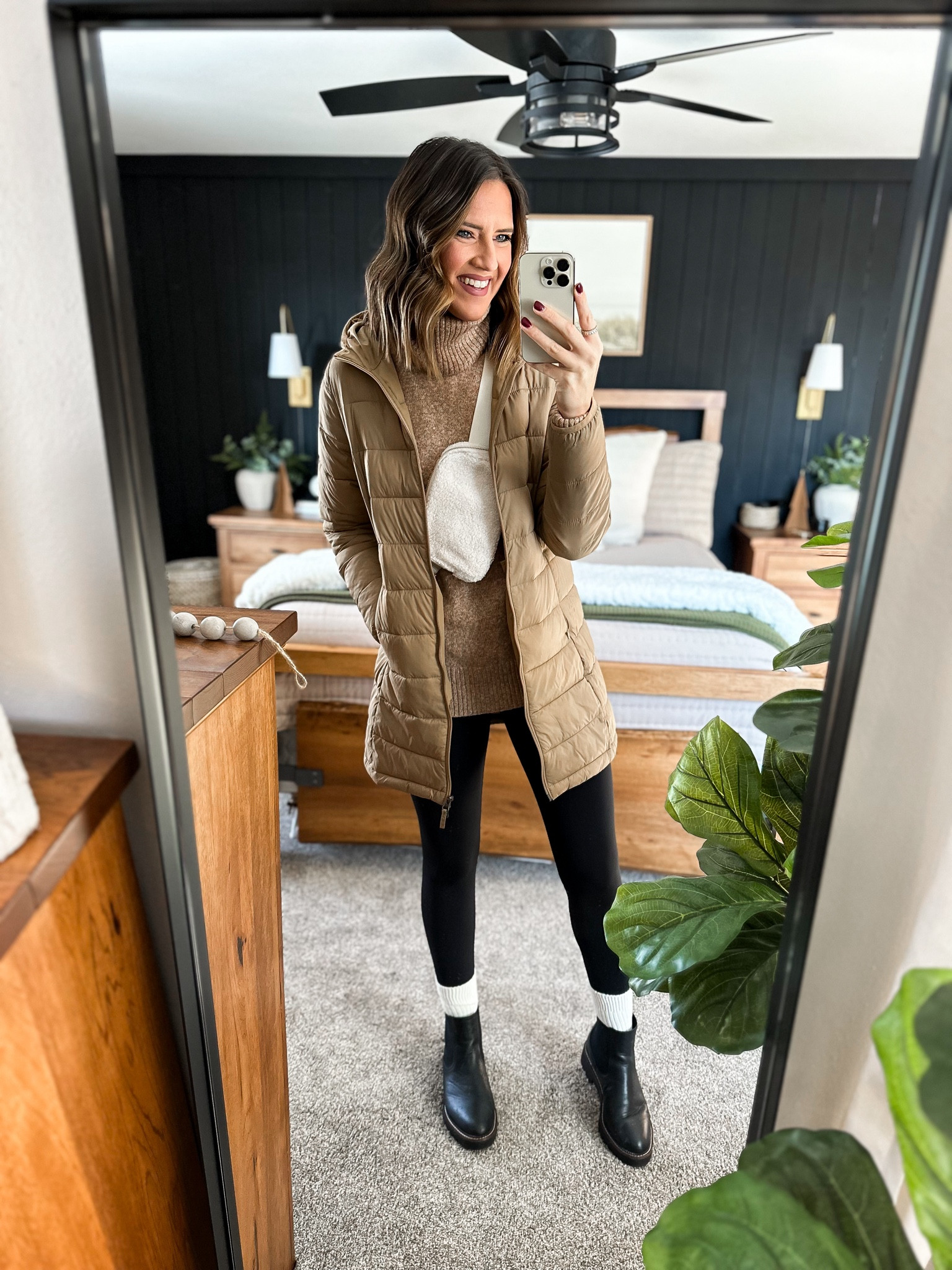 This cozy turtleneck sweater was restocked! 

Sweater - small tall
Jacket - small
Leggings - small 


#LTKstyletip #LTKfindsunder100 #LTKfindsunder50