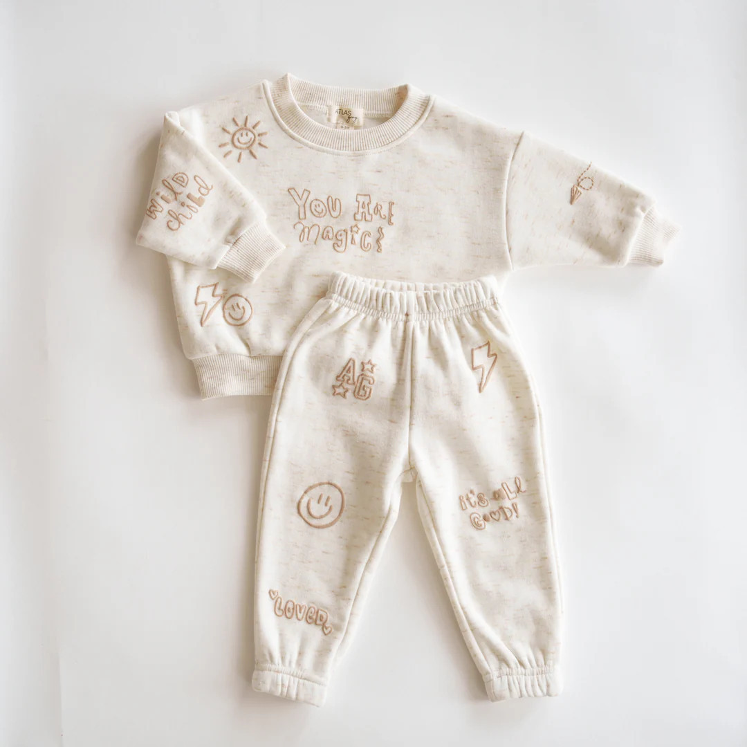 You Are Magic Sweat Set | Atlas Grey
