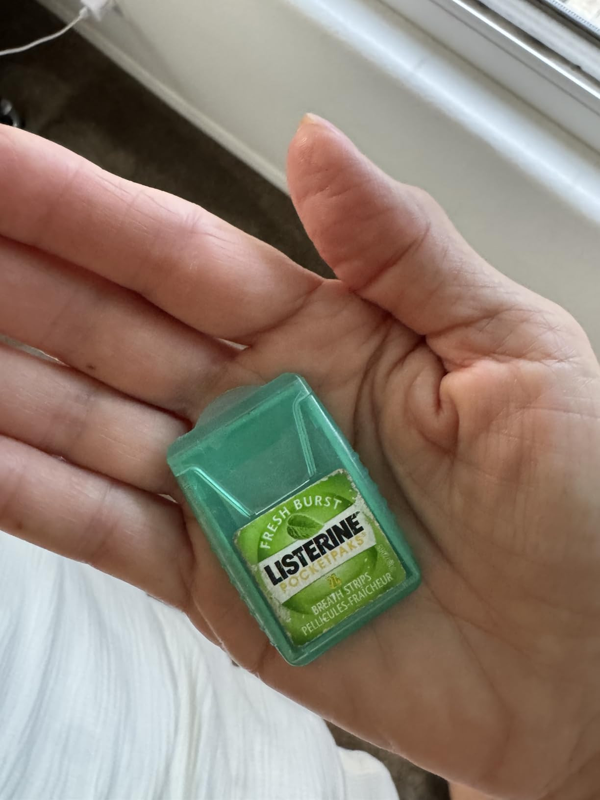 Listerine PocketPaks Cool Mint Breath Strips, Portable Pocket-Sized Oral Care Mouth Freshener, Di... | Amazon (US)