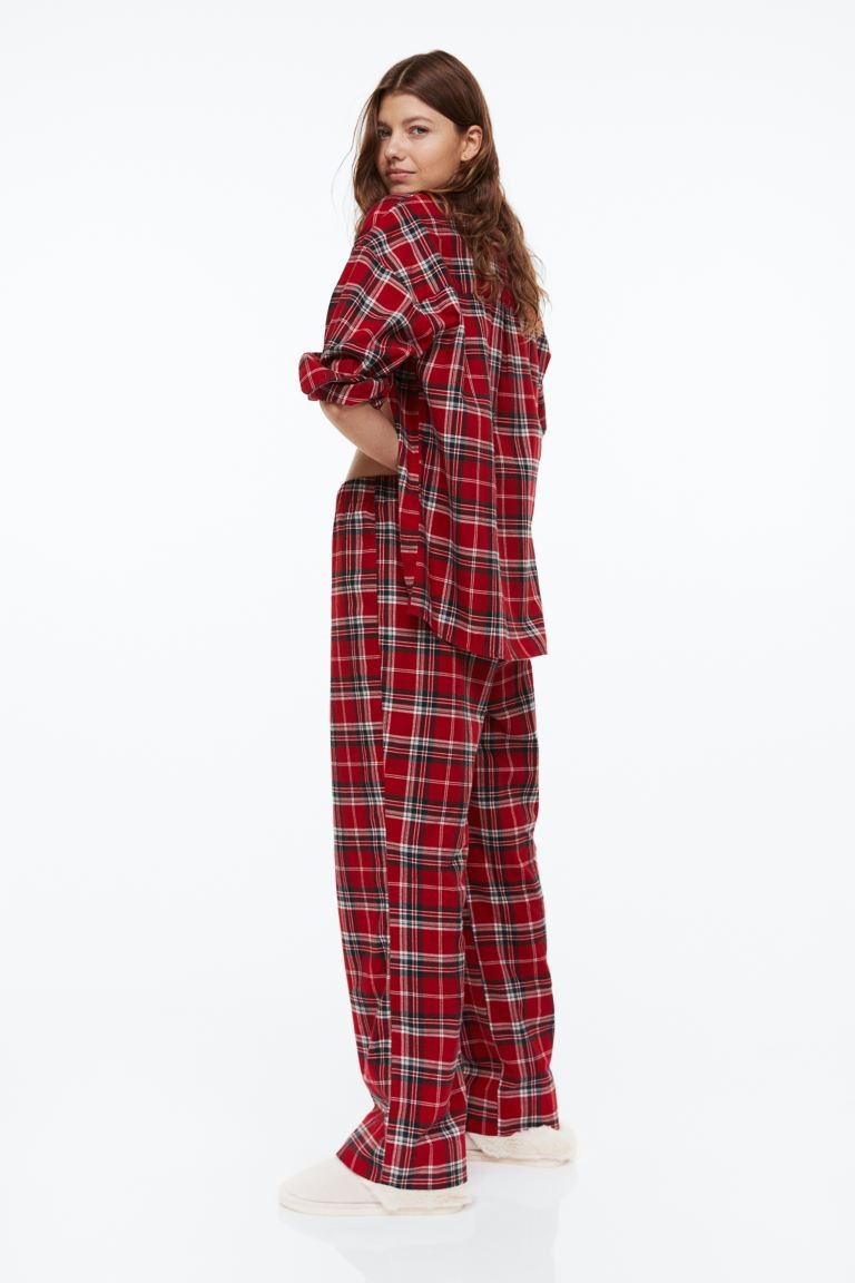 Karierter Pyjama | H&M (DE, AT, CH, NL, FI)