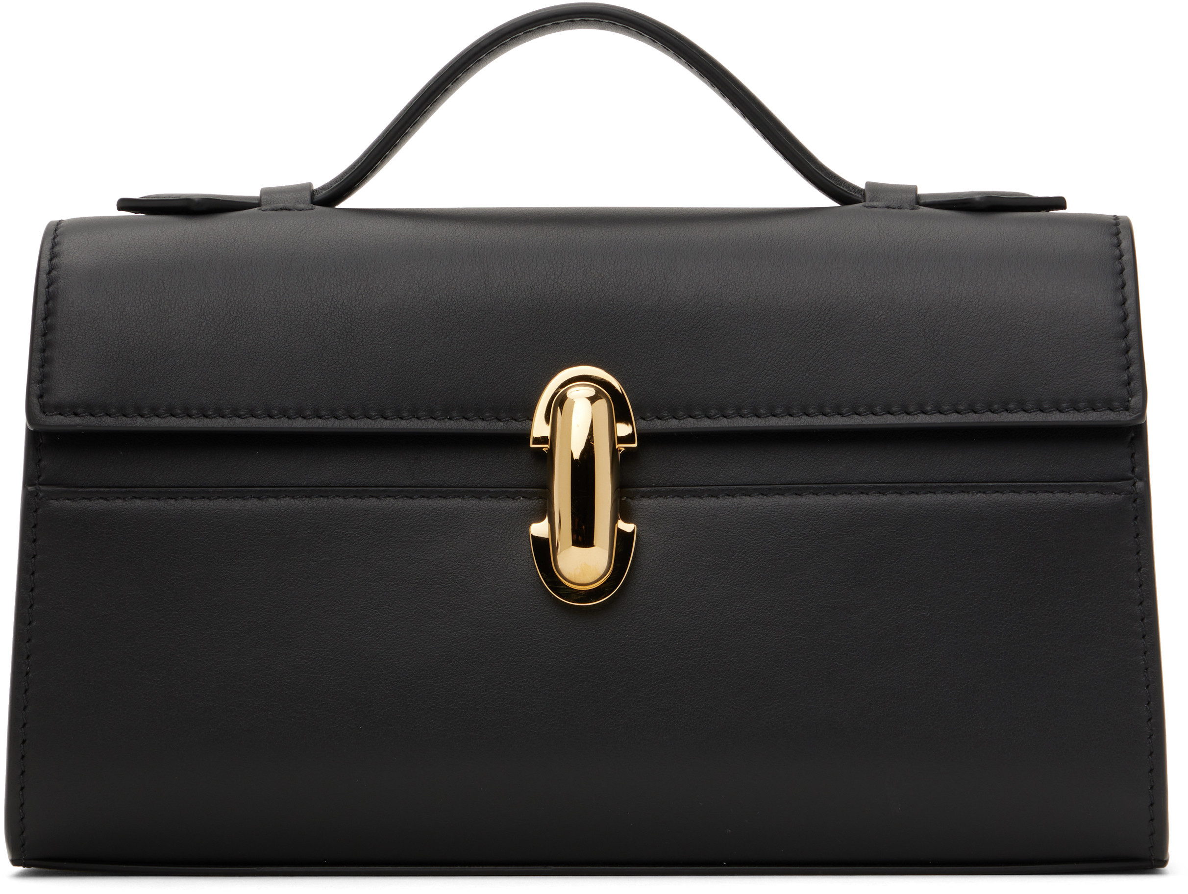 Savette Black Symmetry Pochette Bag | SSENSE