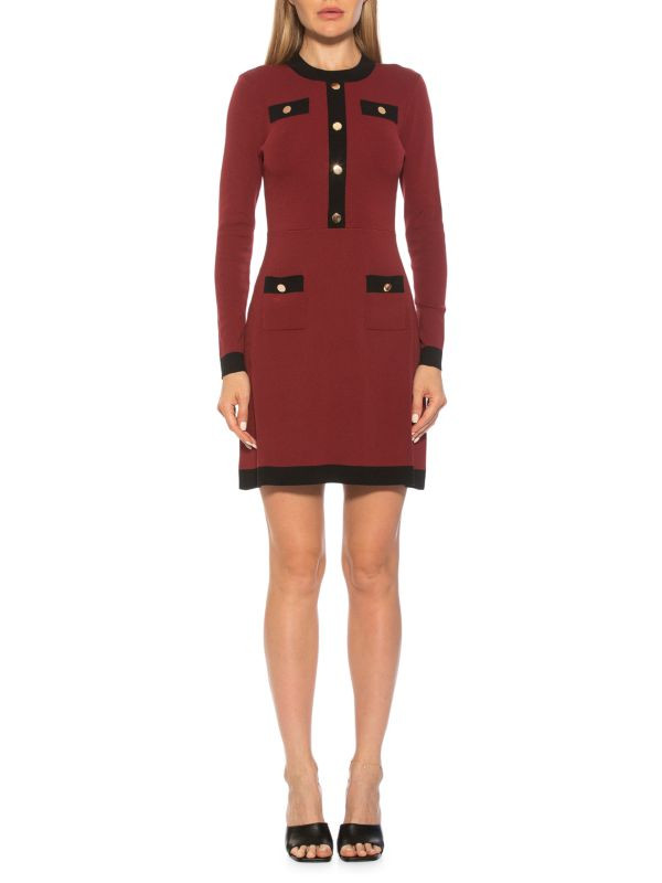 Zoe Fit & Flare Sweater Dress | Saks Fifth Avenue OFF 5TH