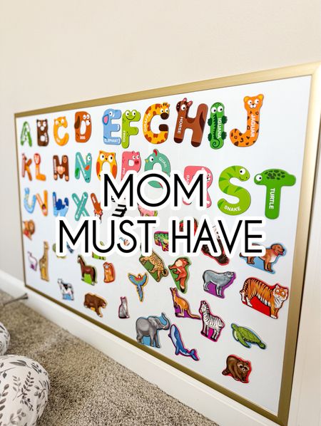 This magnetic board is only $20 and can attach to the wall! Perfect for babies and toddlers. 

#LTKfamily #LTKbaby #LTKkids