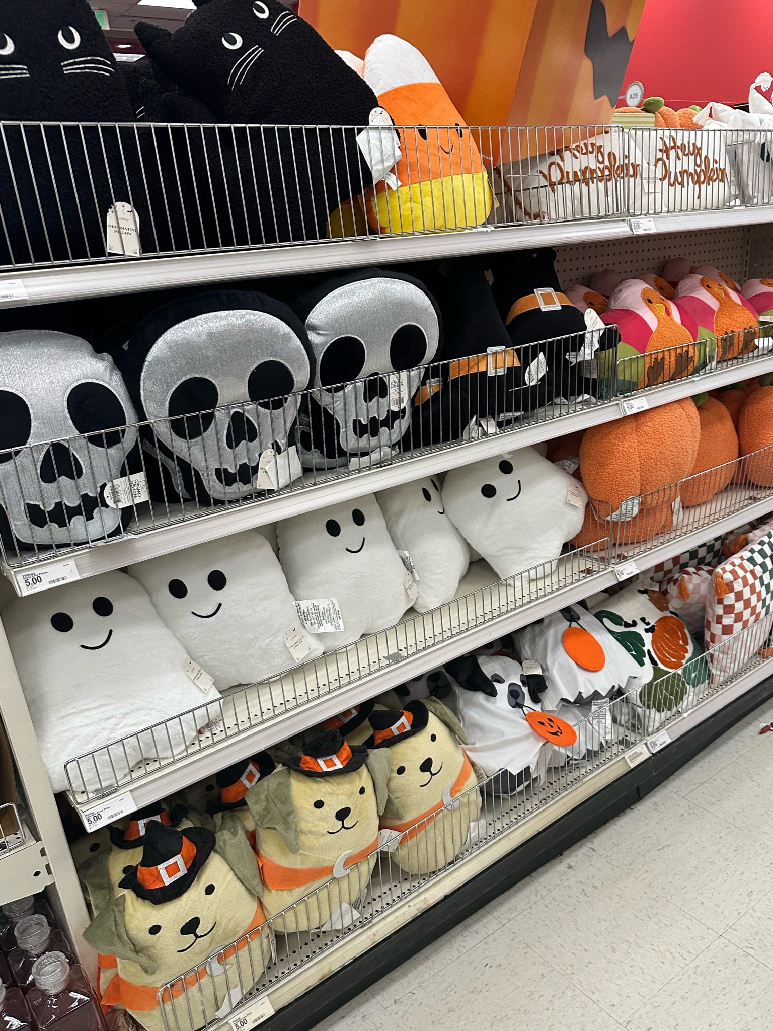 $5 Halloween pillows at Target! I linked some $10 ones as well! All so cute! 👻🕷️ #target #targetfinds #halloween #halloweenstyle #spookycute 

#LTKSeasonal #LTKHome
