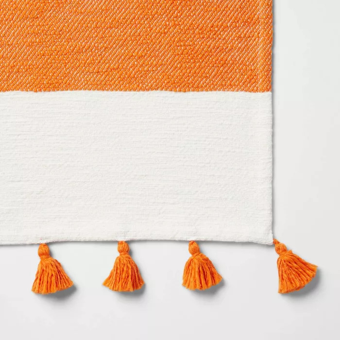 72" x 14" Cotton Preppy Striped Table Runner - Opalhouse™ | Target