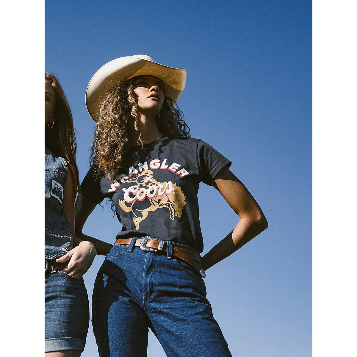 Wrangler x Coors Women's Banquet Tee in Black | Wrangler