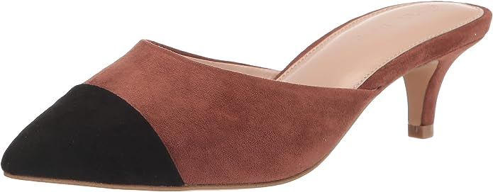 The Drop Women's Paulina Pointed Toe Two-Tone Mule | Amazon (US)