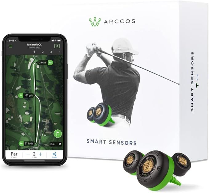 Golf's Best On Course Tracking System Featuring The First-Ever A.I. Powered GPS Rangefinder | Amazon (US)
