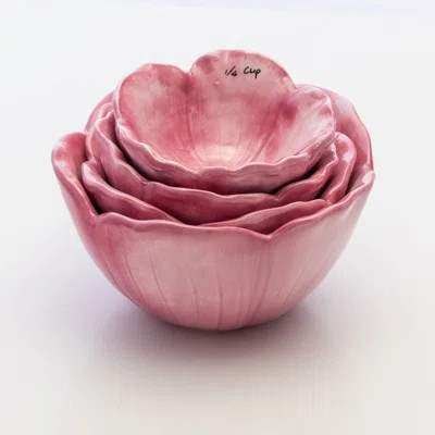 10 Strawberry Street Peony Measuring Cups, Set Of 4 | Wayfair North America