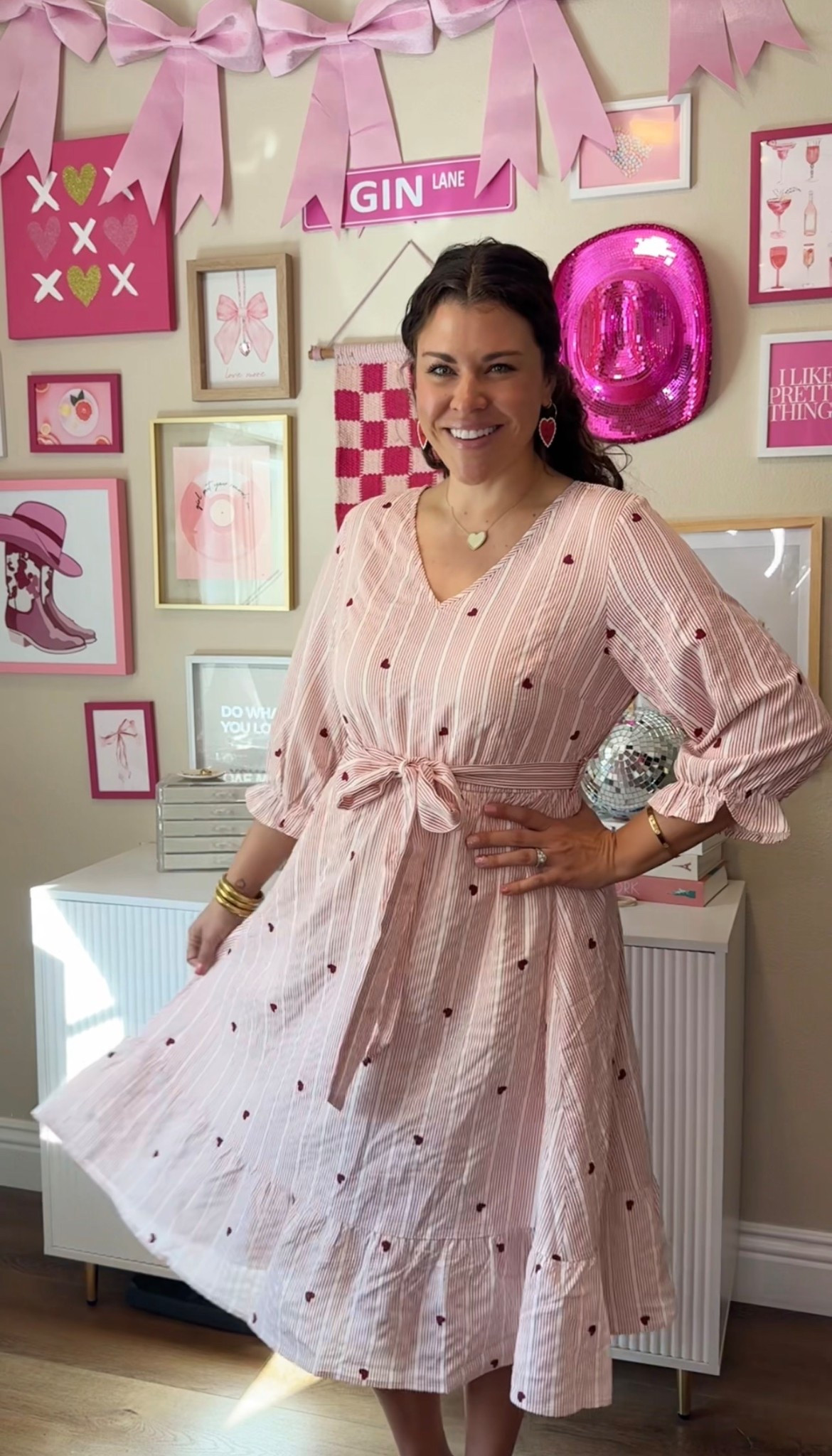 Valentine teacher outfit but make it cozy 💗
This tie-waist sweater dress is SO flattering and comfy for a full day in the classroom.

#LTKFindsUnder50 #LTKootd #LTKMidsize