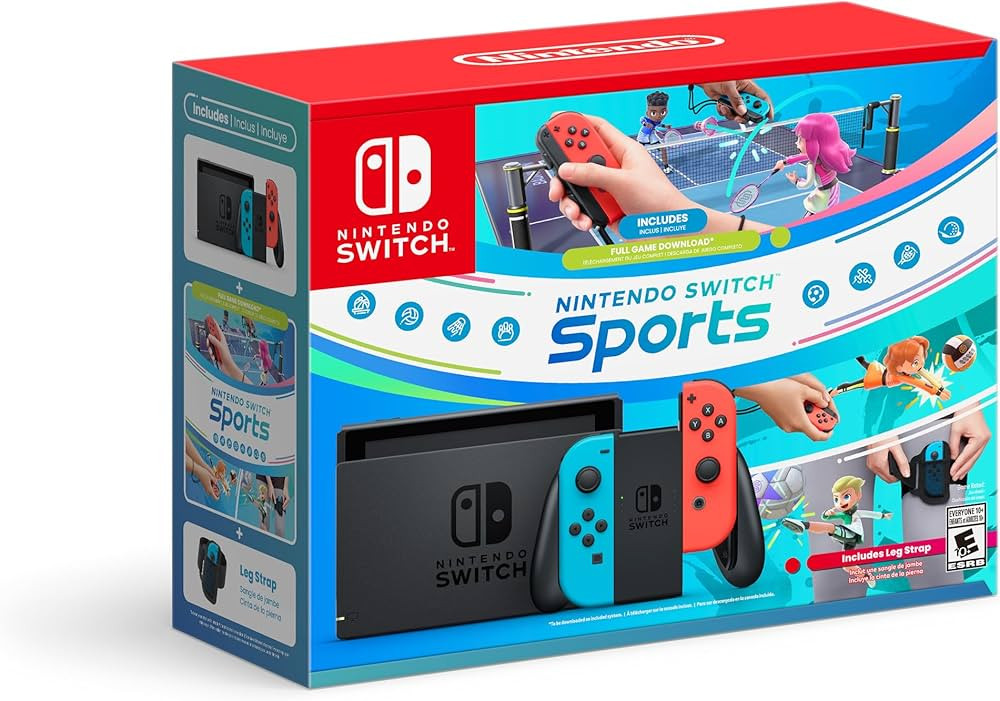 Nintendo Switch with Switch Sports + Leg Strap Bundle - Nintendo Switch Sports Bundle Edition | Amazon (CA)