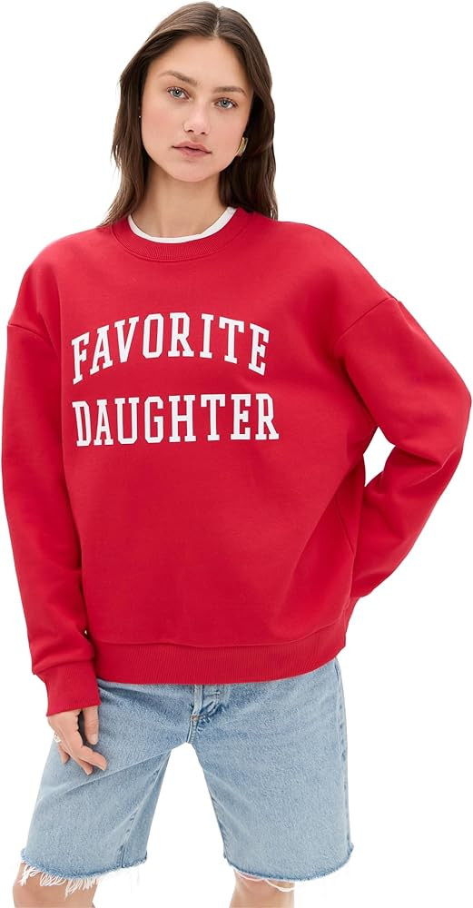 Favorite Daughter Women's Collegiate Sweatshirt | Amazon (US)