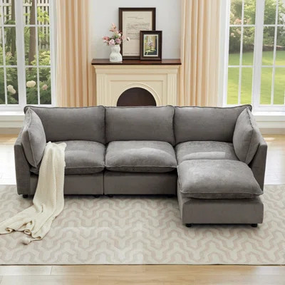 Eagan 106" 4 - Piece Modular Sectional | Wayfair North America