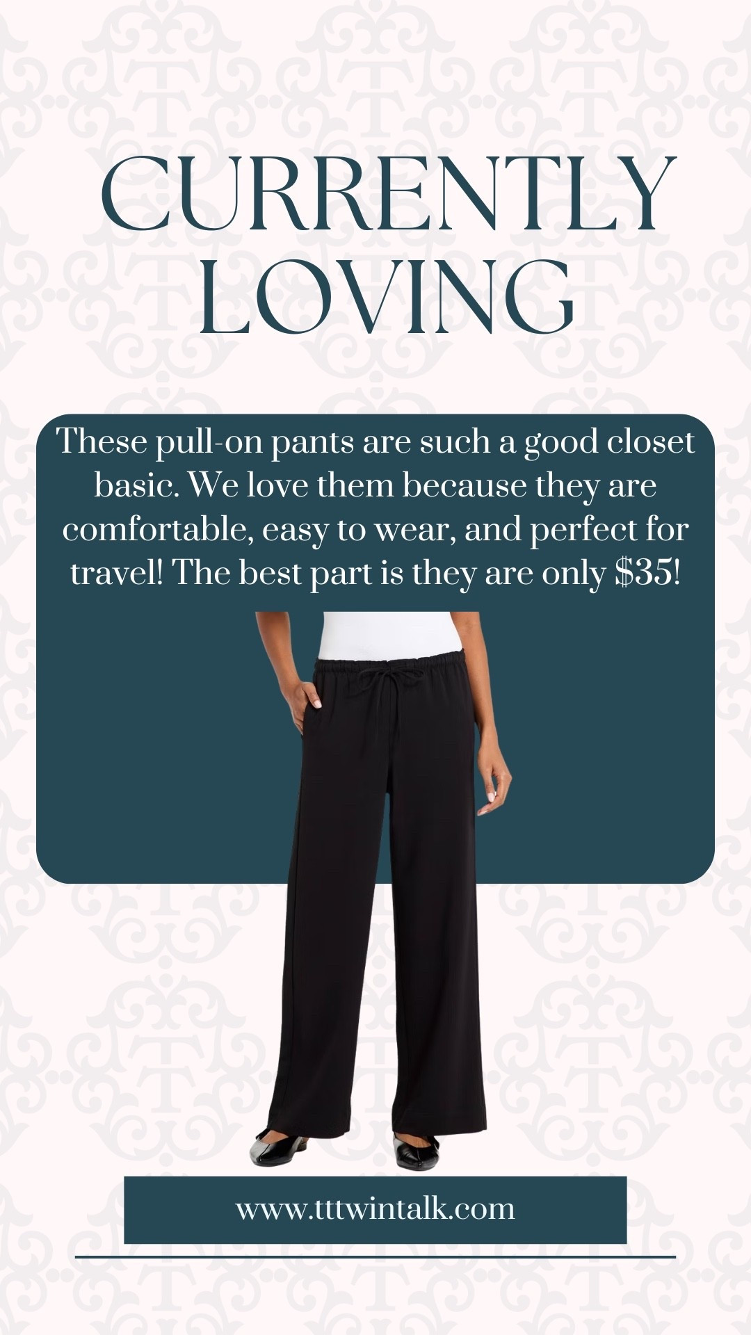 These pull-on pants are such a good closet basic. We love them because they are comfortable, easy to wear, and perfect for travel! The best part is they are only $35!

#LTKootd #LTKgrwm #LTKdayinmylife