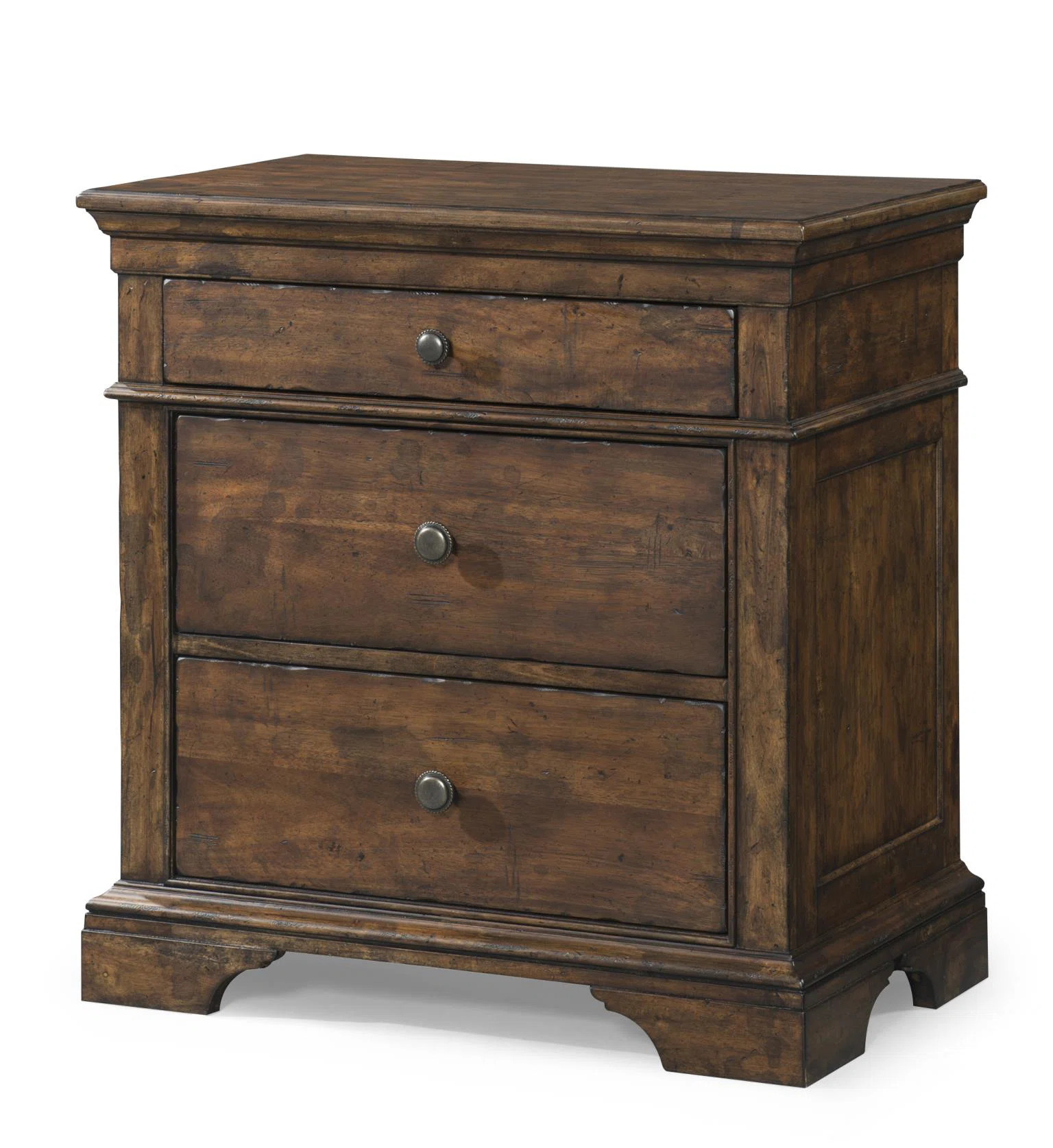 Trisha Yearwood Home Collection 3 - Drawer Nightstand in Brown & Reviews | Wayfair | Wayfair North America